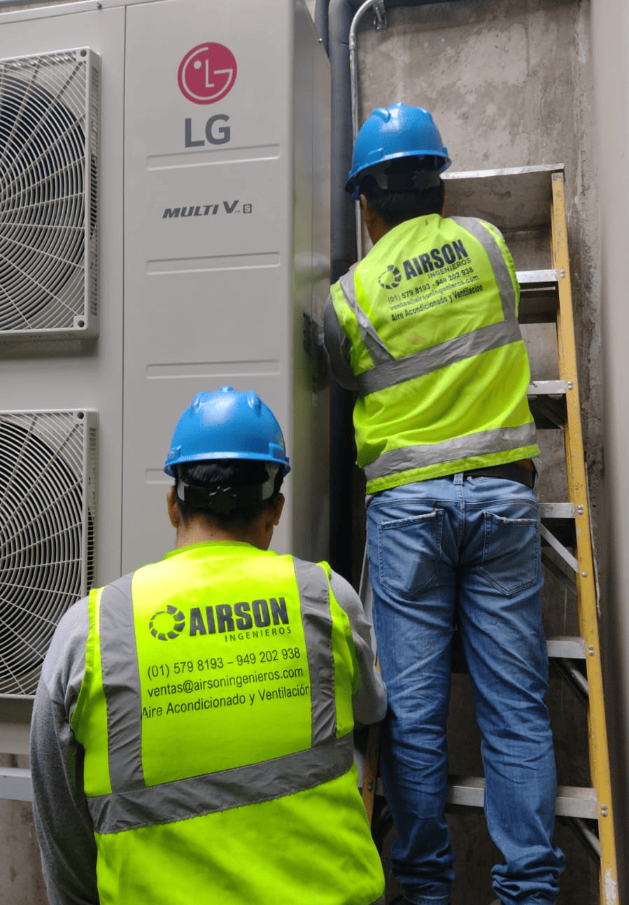 Mantenimiento de extractores - Vista principal