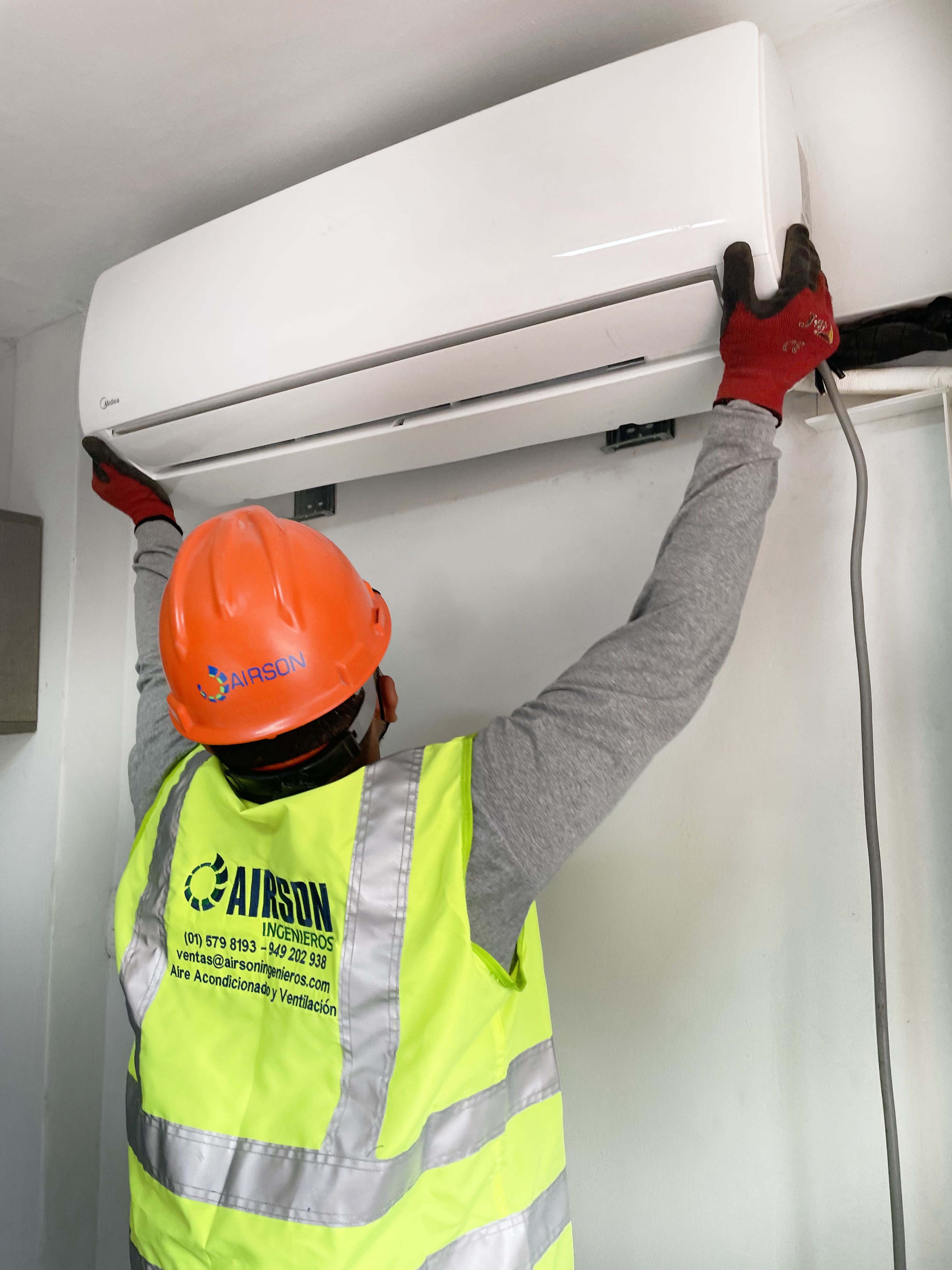 Mantenimiento de extractores - Vista principal